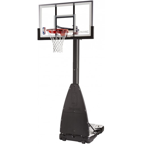 Spalding 54 Tempered Glass Basketball System