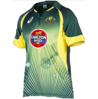 Asics Cricket Australia ODI Home Shirt 