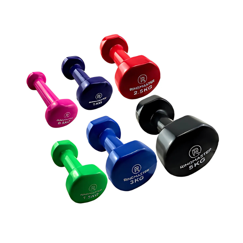 Ringmaster PVC Vinyl Coated Dumbbell