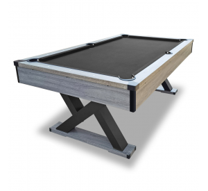 Pool Table 8FT Black w Table Top