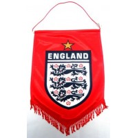 England Supporter Penant - Red